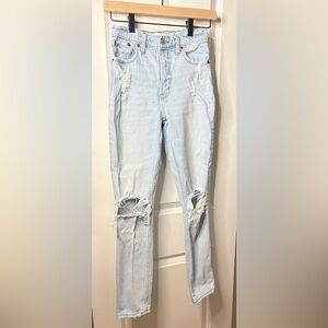 Abercrombie & finch skinny distressed Jean